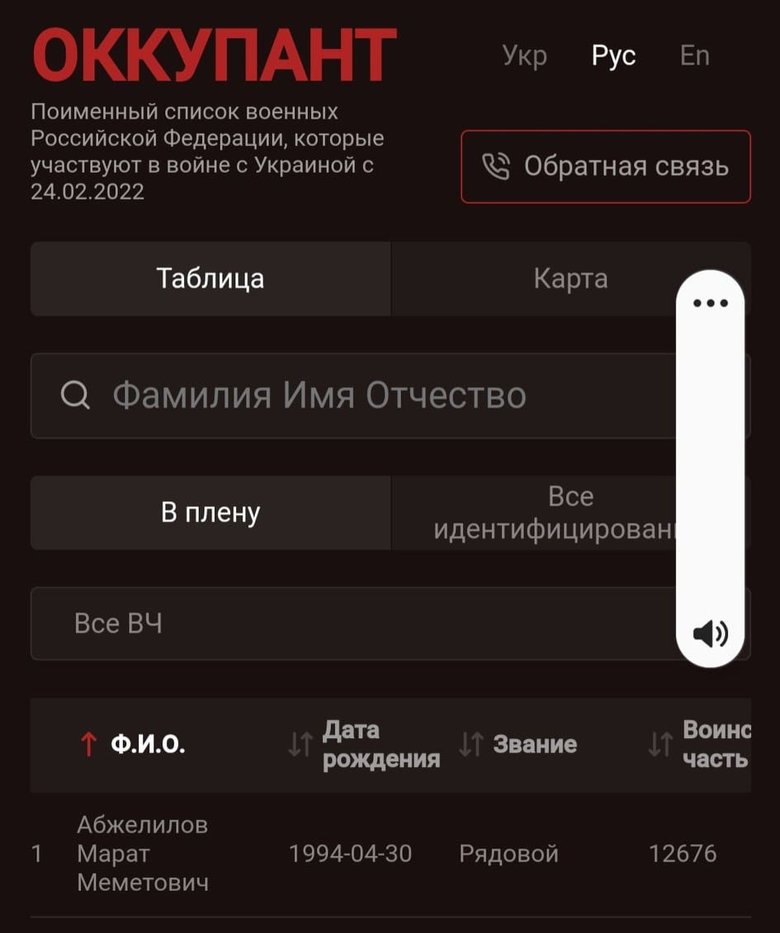 Ukraine Launches ‘Occupant’ Website on Russian POWs