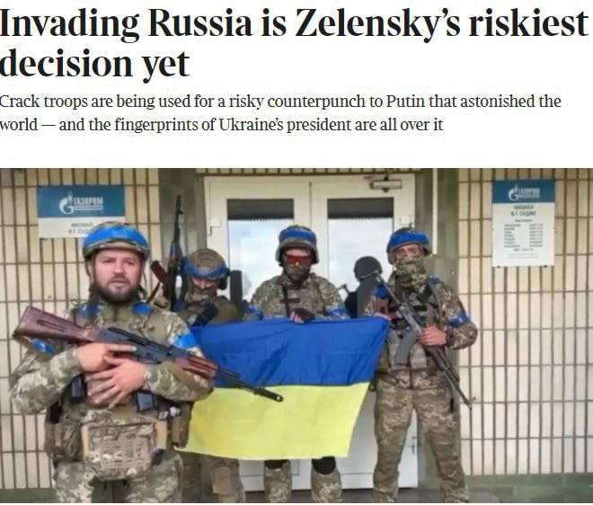Zelensky’s risky attack on Russia shocked world, secret plan, says Times