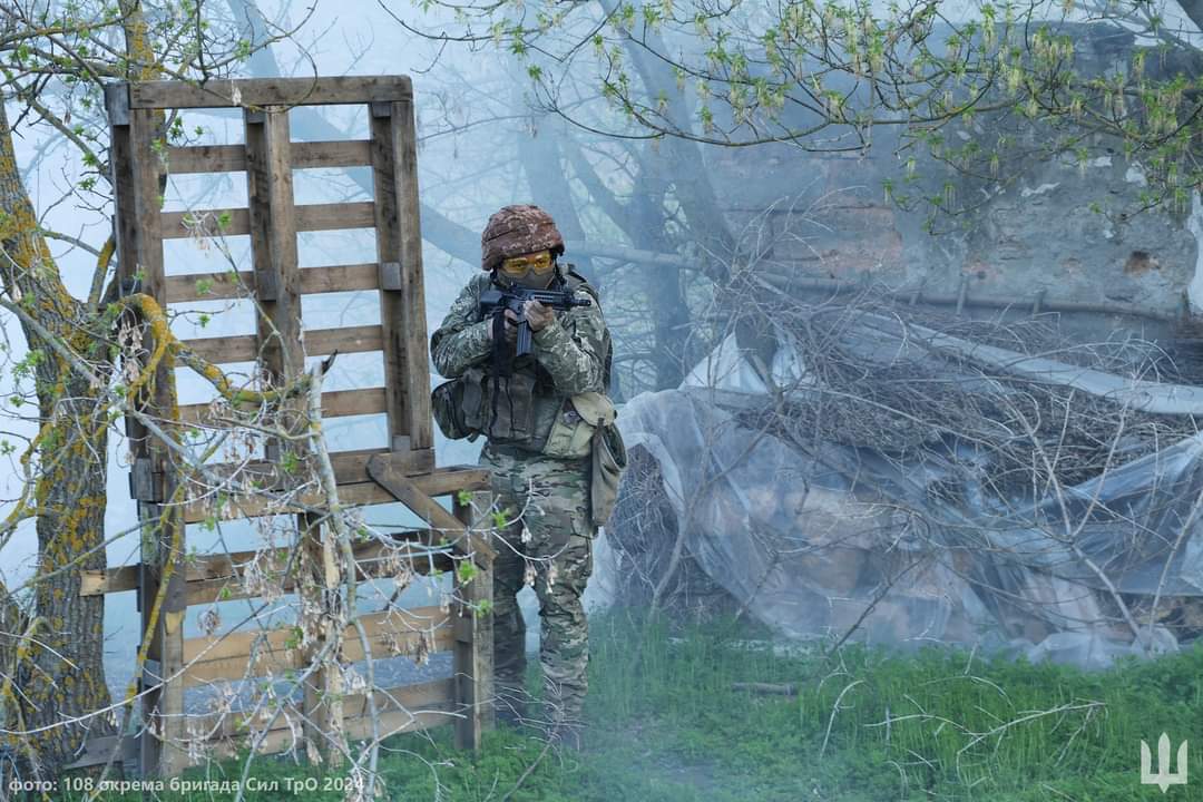 Modern training of 108th Territorial Defense Brigade fighters: drones, grenades, EW