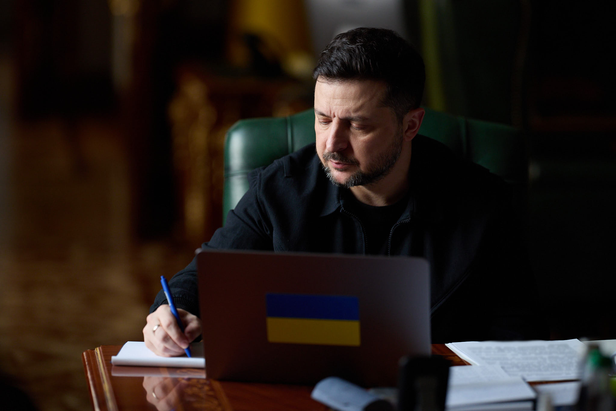 Leader Briefs Merz on Middle East Visit and Partner Protection System