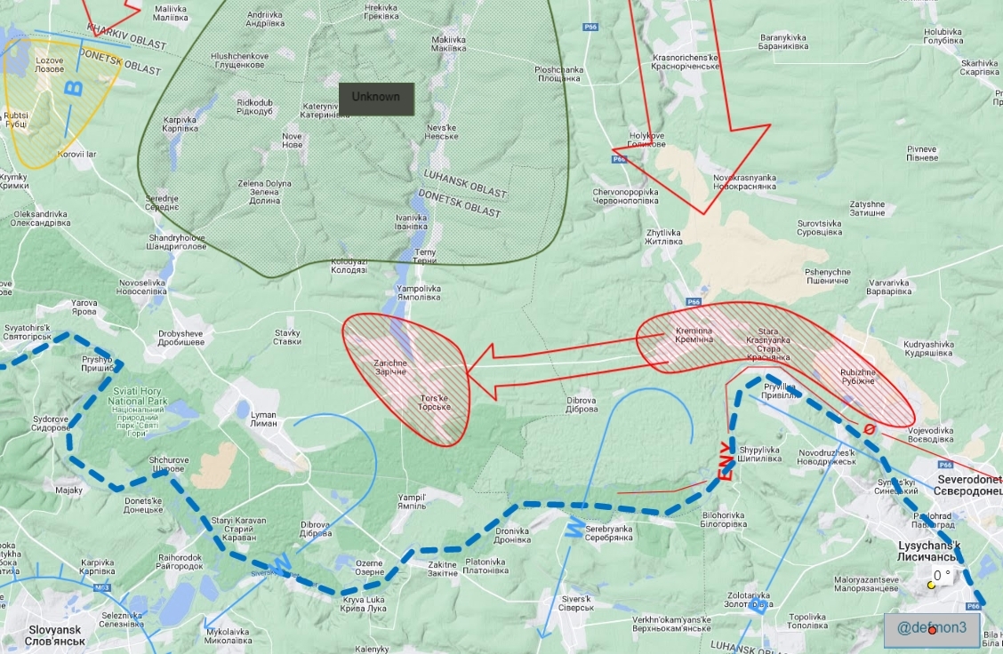 UA withdrawal from Kreminna/Zarichne? Rumors suggest river defense strategy.