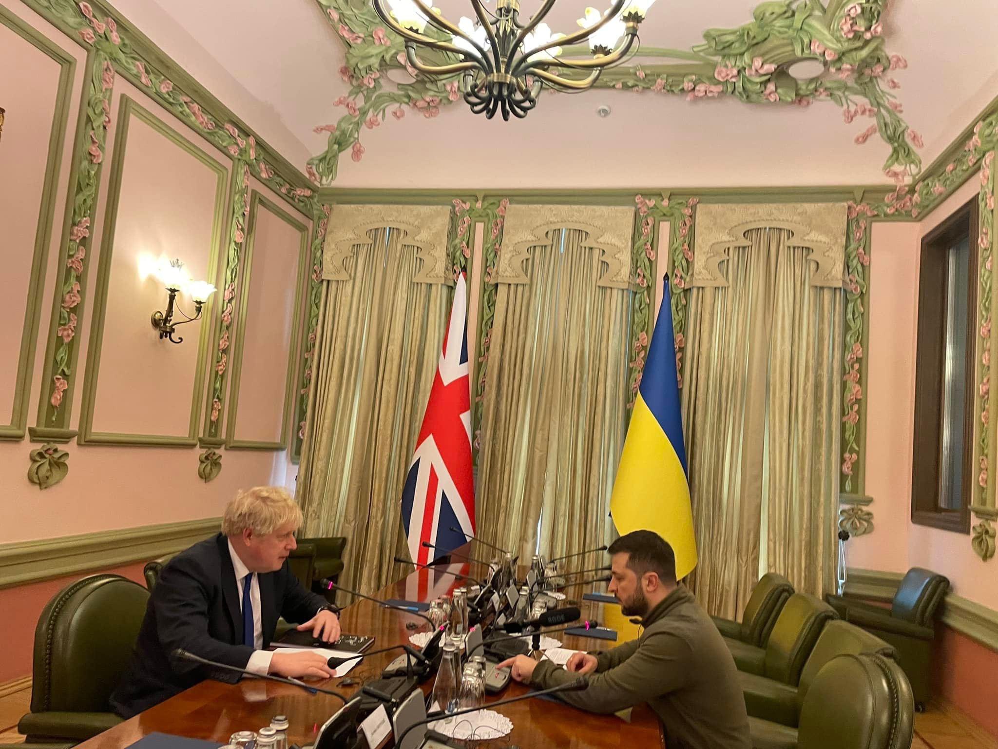 Johnson visits Kyiv