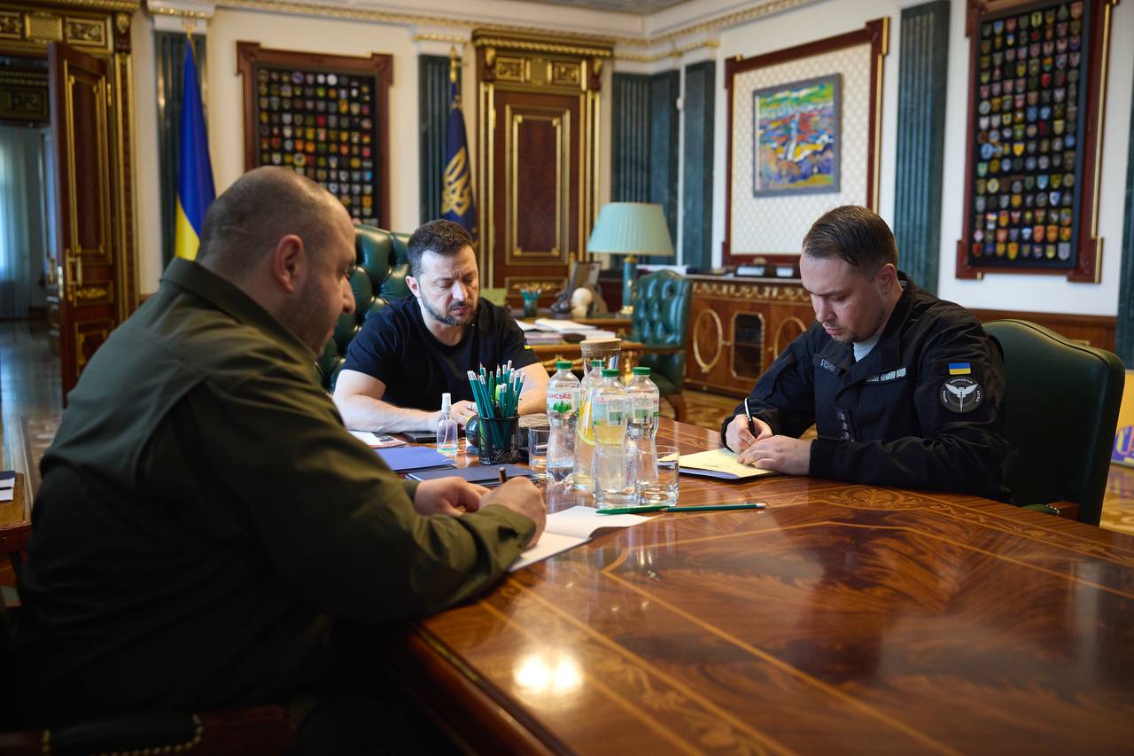 Zelenskiy heard Budanov’s briefing on Russian plans