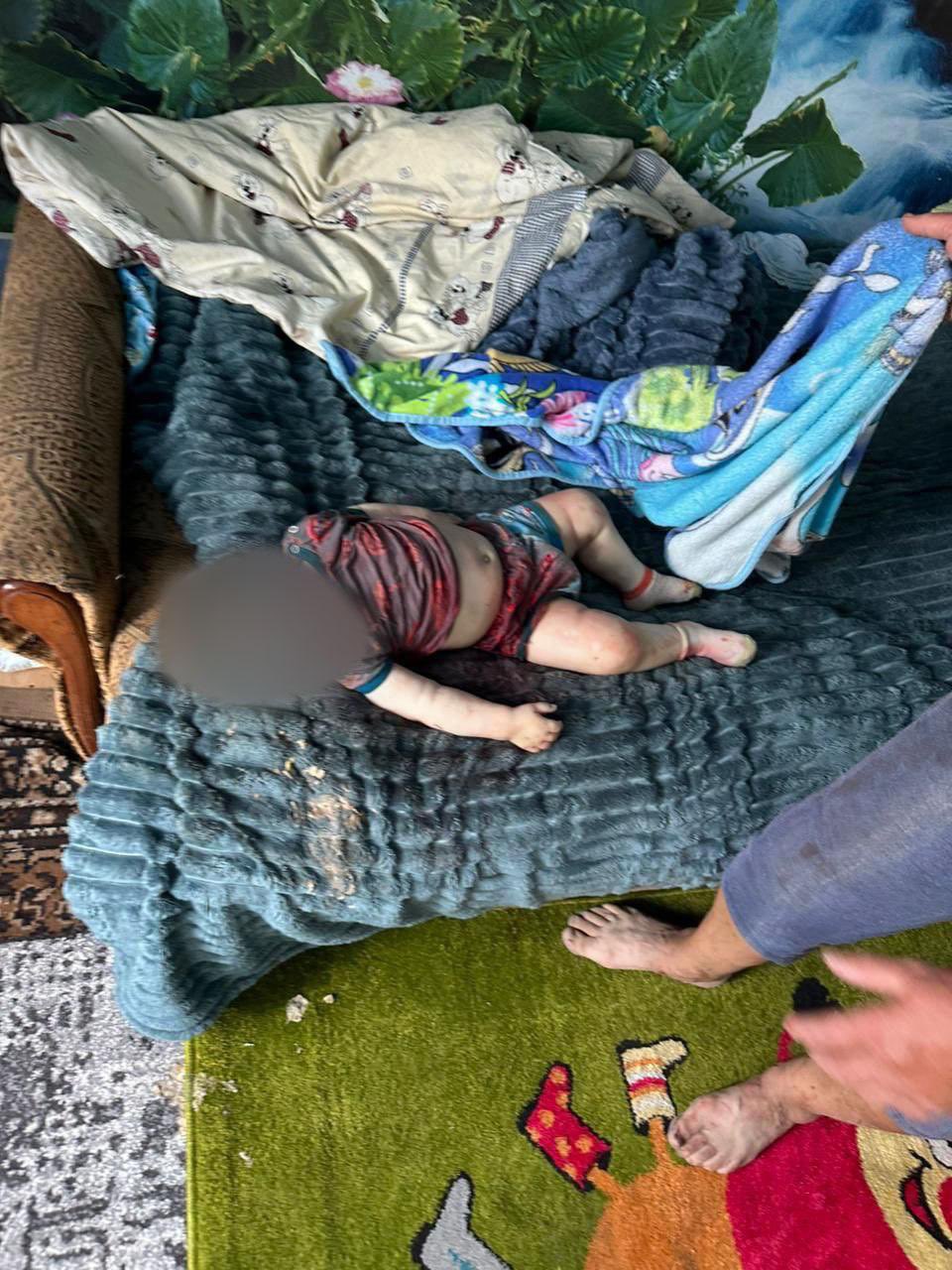A one-year-old child killed in Kherson by drones