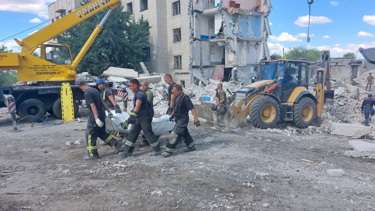 Debris cleared in Chasiv Yar: 48 dead, including a child