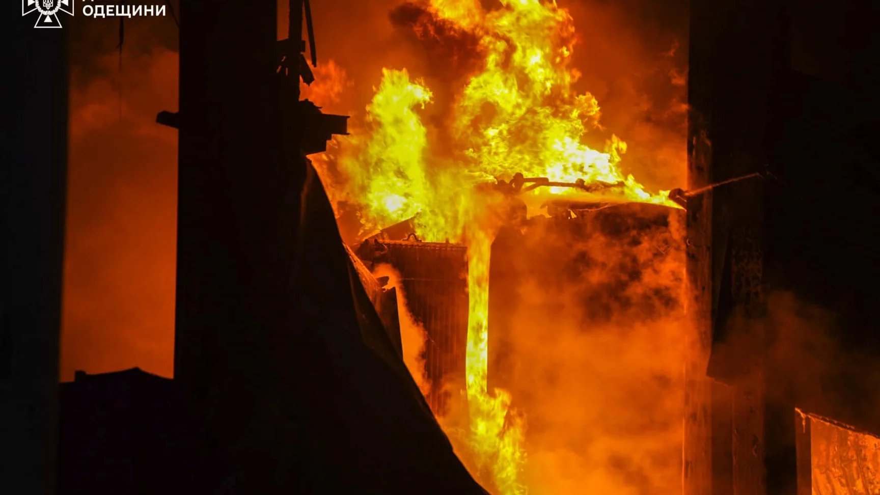Russian strike on Odesa injures four