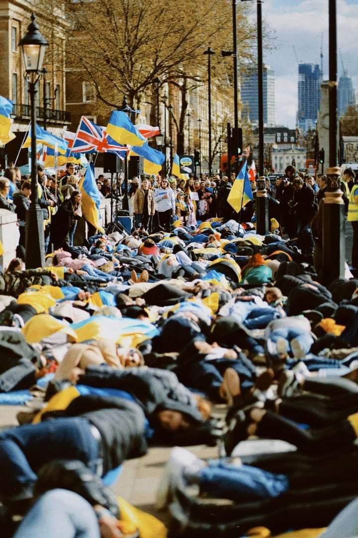 London performance honors Ukrainians killed in Bucha and Irpin