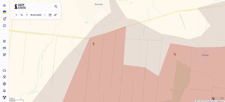 Enemy advances near Myroliubivka in Donetsk Oblast