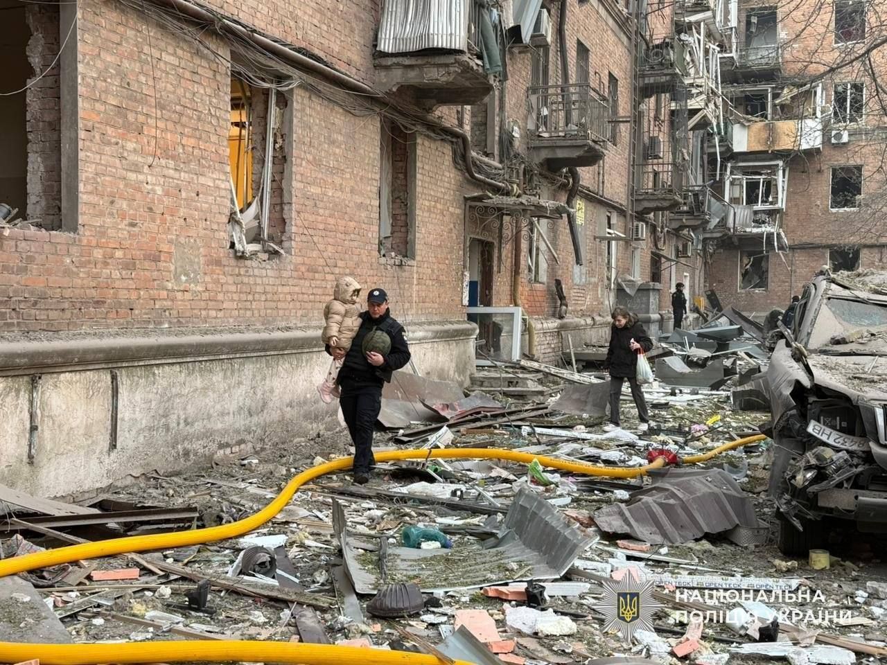 Russian Attack on Dnipro Kills Five, Injures at Least 30
