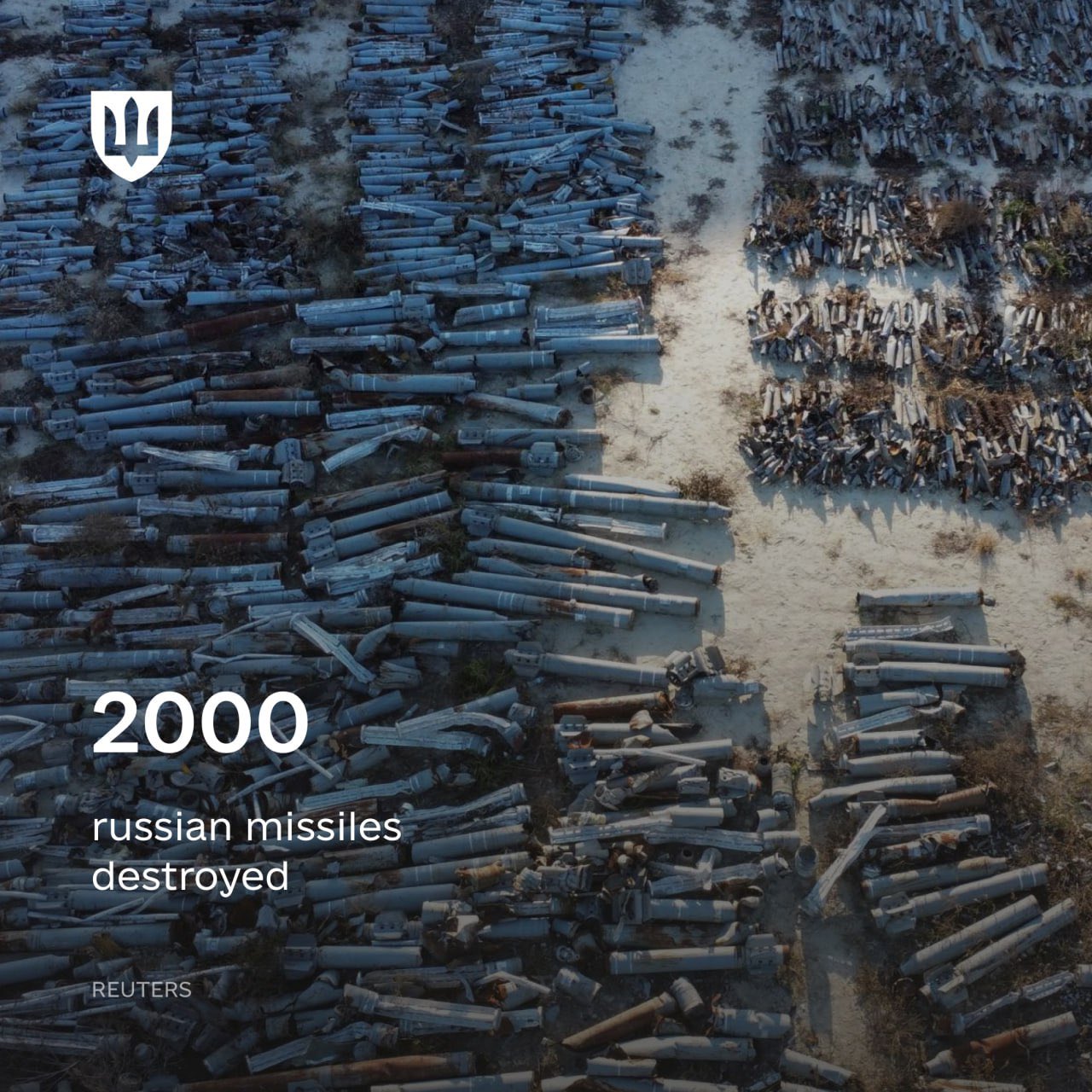 Ukraine’s air defense downed over 2000 Russian missiles since invasion