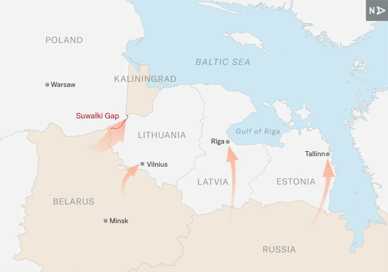 Russia Would Invade Baltics on Broad Front, Not Suwalki Gap