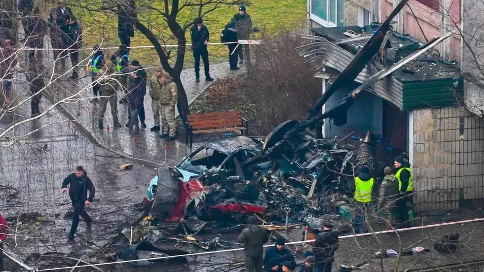 Ukraine indicts 5 emergency officials for deadly helicopter crash