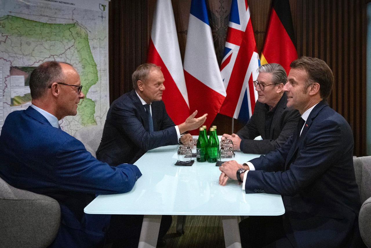 European leaders arrive in Ukraine
