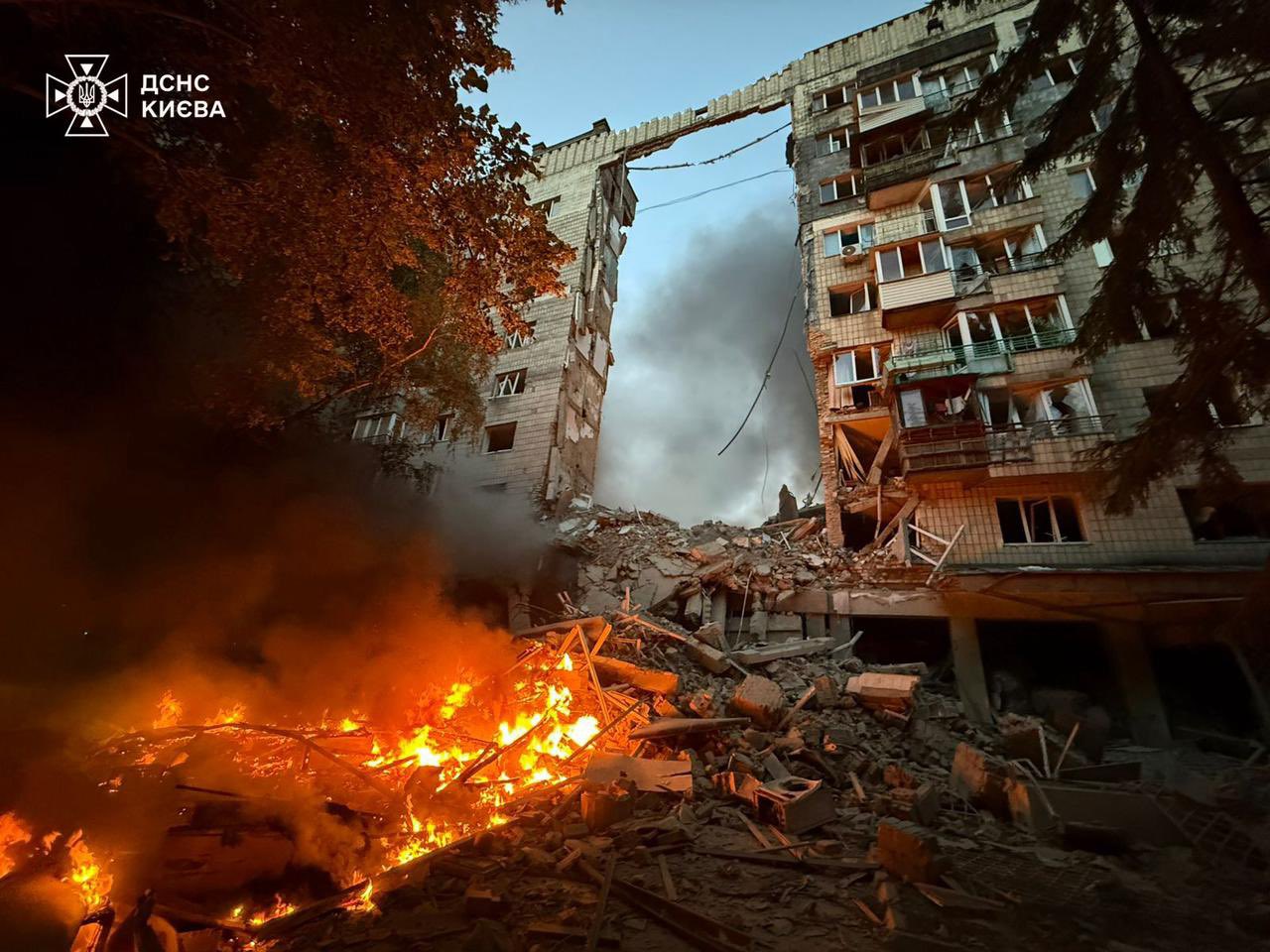 Kyiv declares Day of Mourning for Russian attack victims