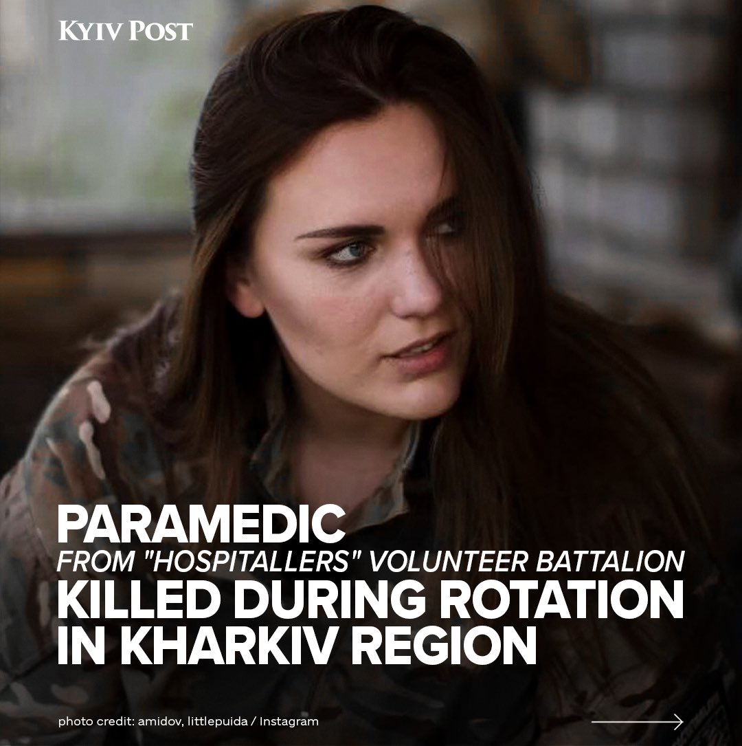 Paramedic killed in Kharkiv region rotation