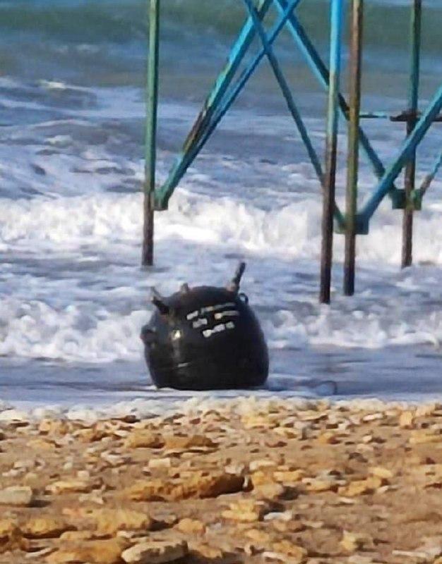 Mine washed ashore in Odesa region