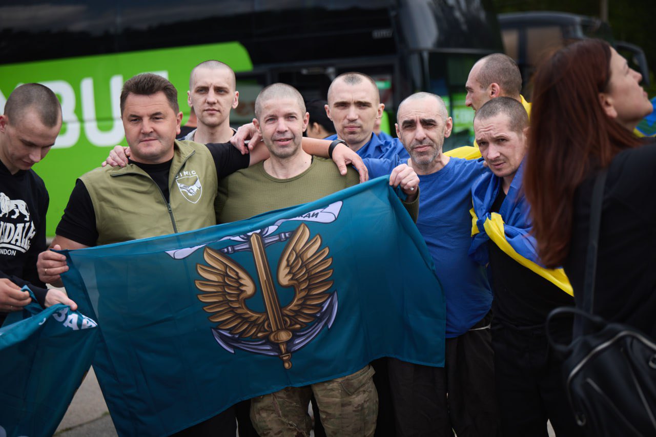 Return of Ukrainian soldiers from Russian captivity