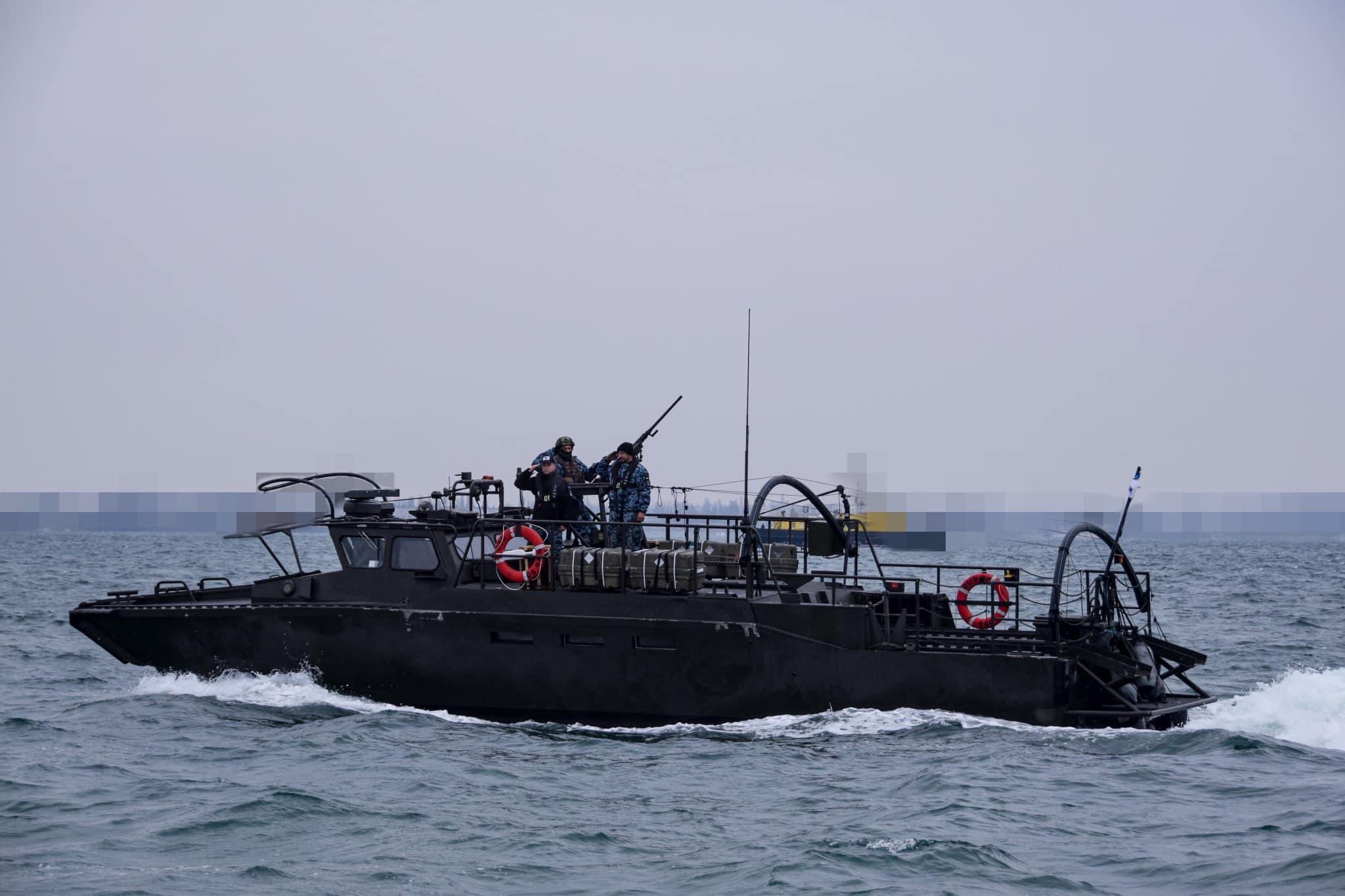 Ukraine receives Swedish CB90 armored boats