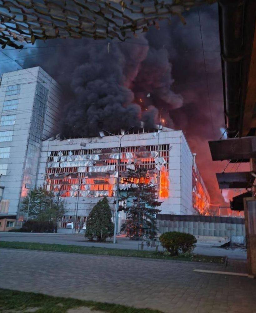 Trypilska Thermal Power Plant Destroyed by Russian Strikes