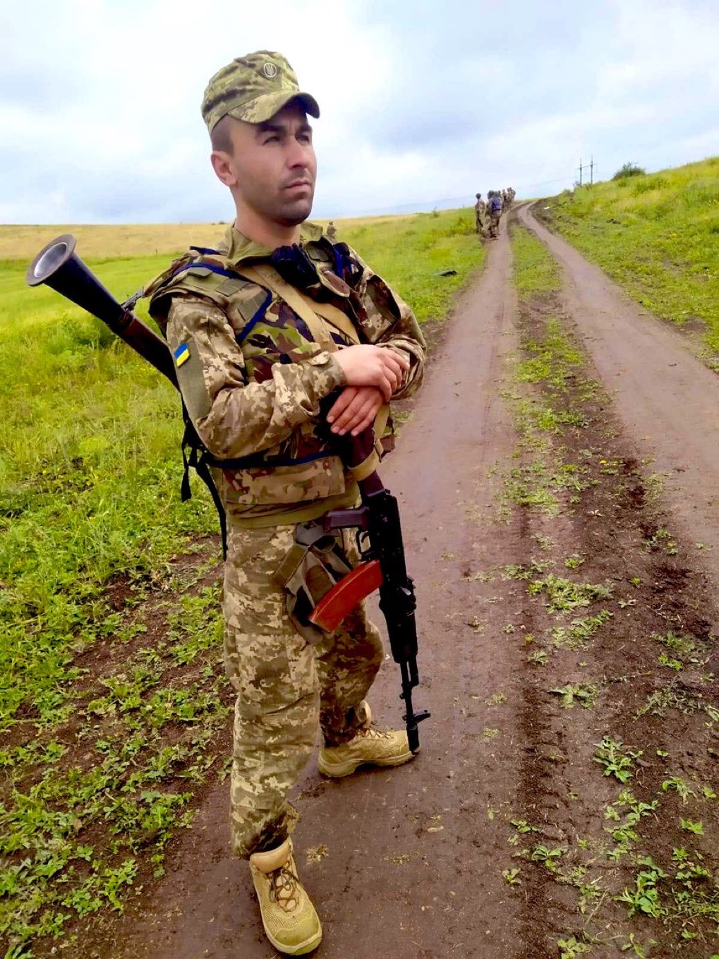 Oleksandr Kryvovyazuy. Ukraine defender. R.I.P.