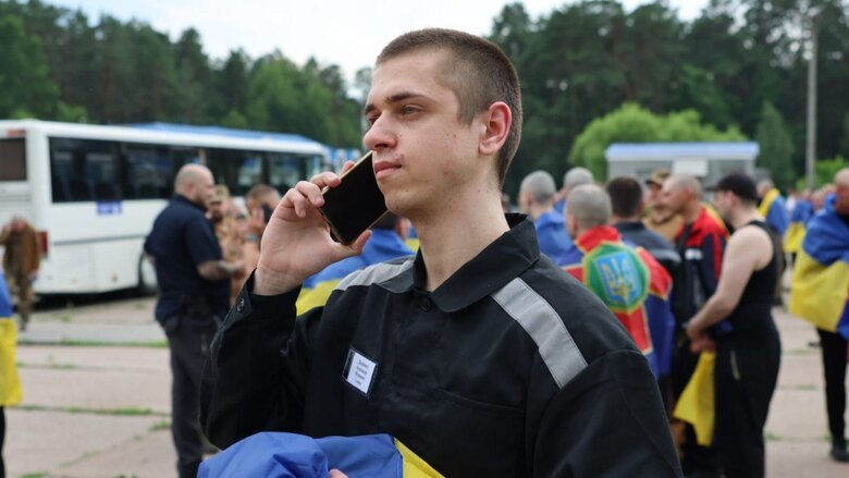 Freed illegally convicted Ukrainians