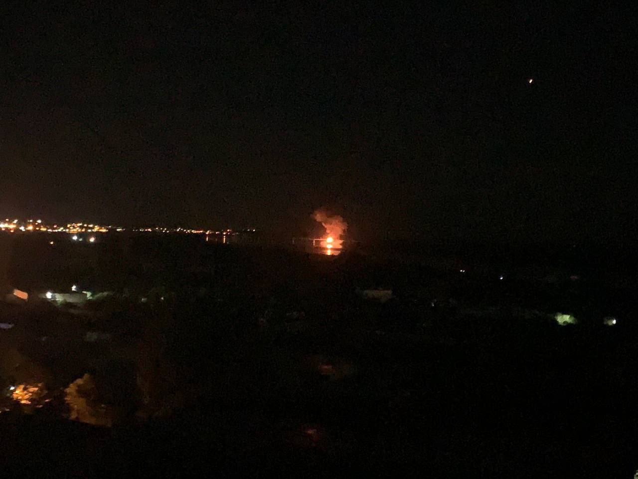 Antonivsky Bridge in occupied Kherson hit again