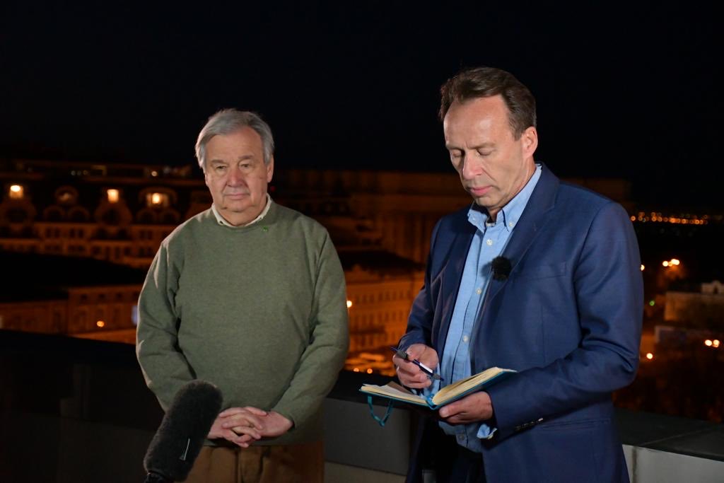 UN Chief Guterres wrote to Ukrainians