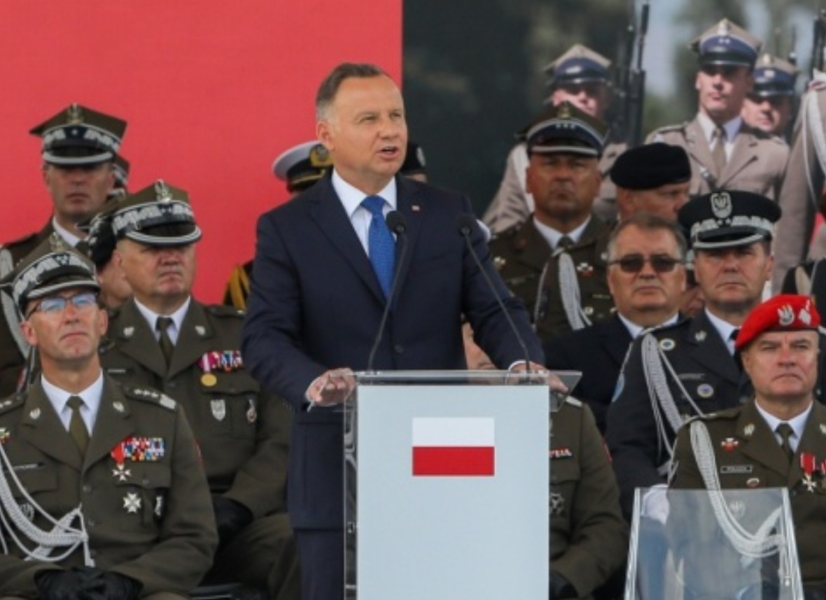 Russia breached a major taboo by attacking Ukraine, says Duda
