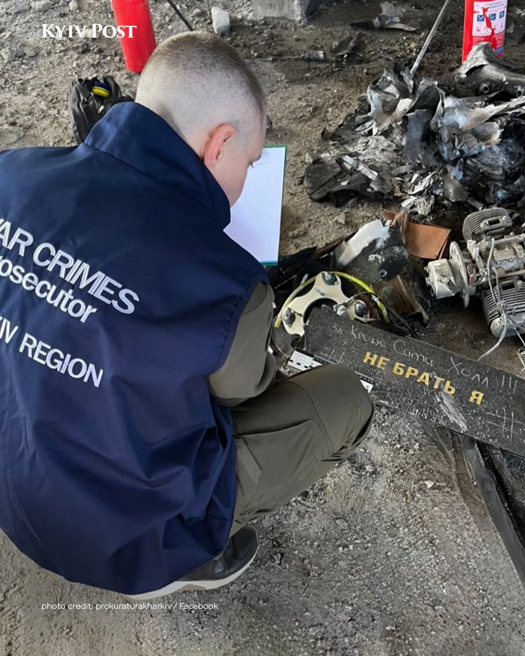 Drones russes portent inscription ‘Pour Crocus City Hall’