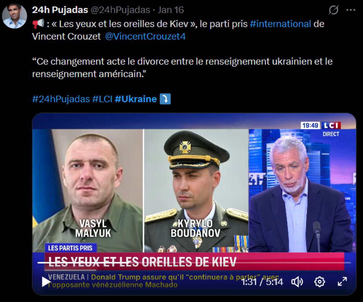 Ukraine intelligence allegedly fed false info to US, then to Russians
