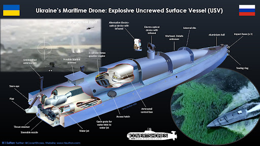 Ukrainian Magura drones cause $500M damage to Russian fleet