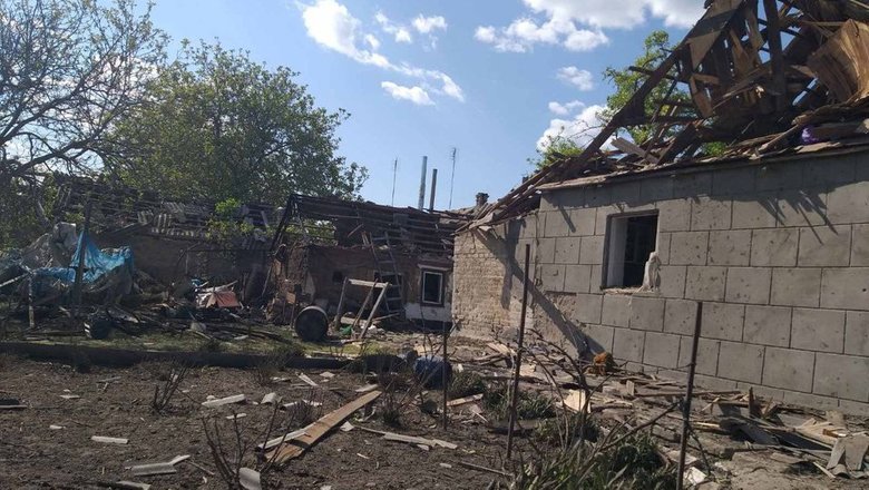 Occupiers strike Komyshuvakha with missile attack