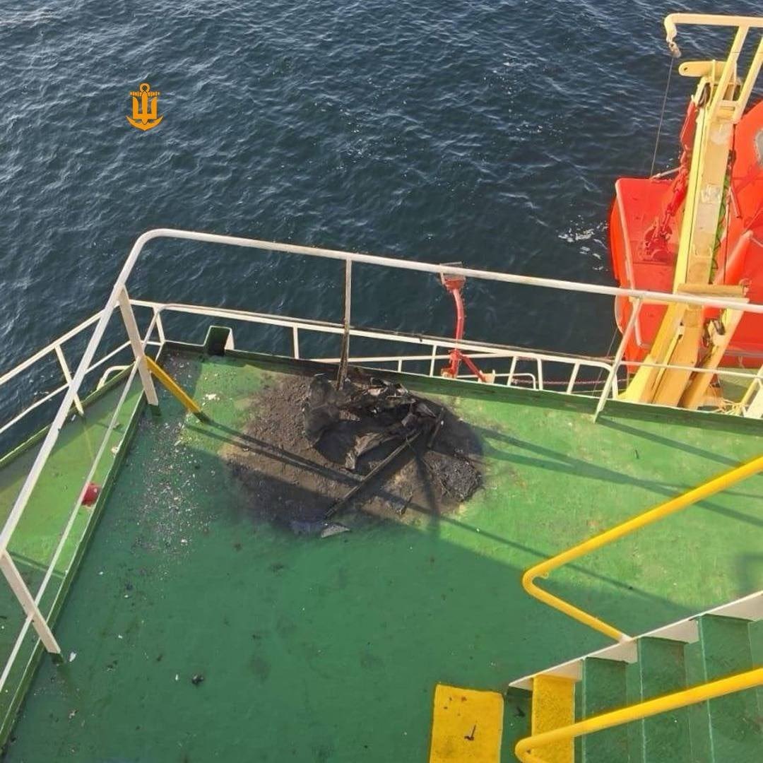 Occupiers struck civilian vessel and port in Odesa