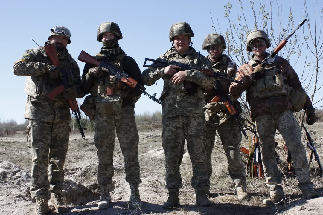 Training of the 156th Separate Mechanized Brigade soldiers