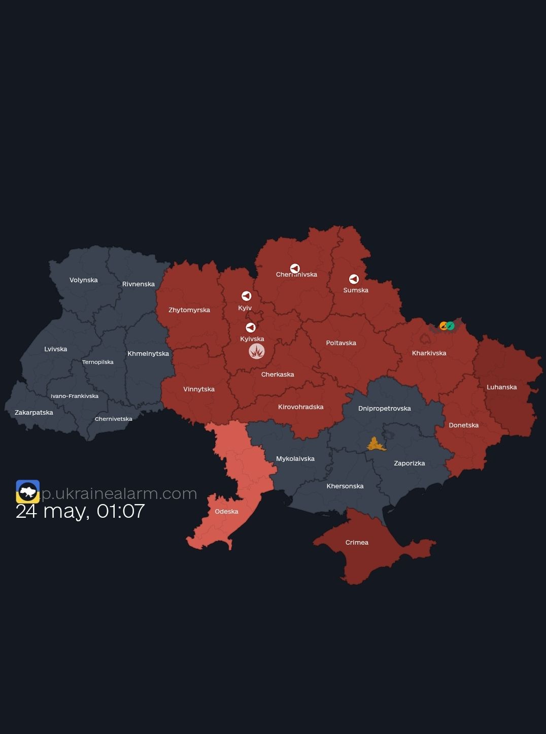 Ukraine hit by massive drone attack