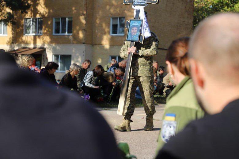 Farewell to pilot Borkovyk in Boryspil