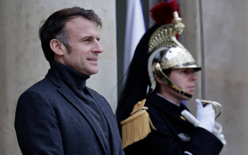 Macron may propose 40,000-troop peace force