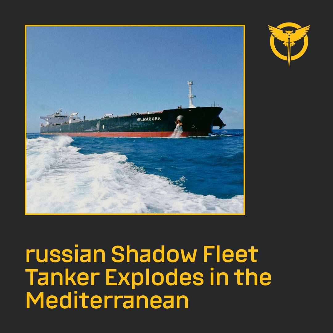 Explosion on Russian tanker in Mediterranean Sea