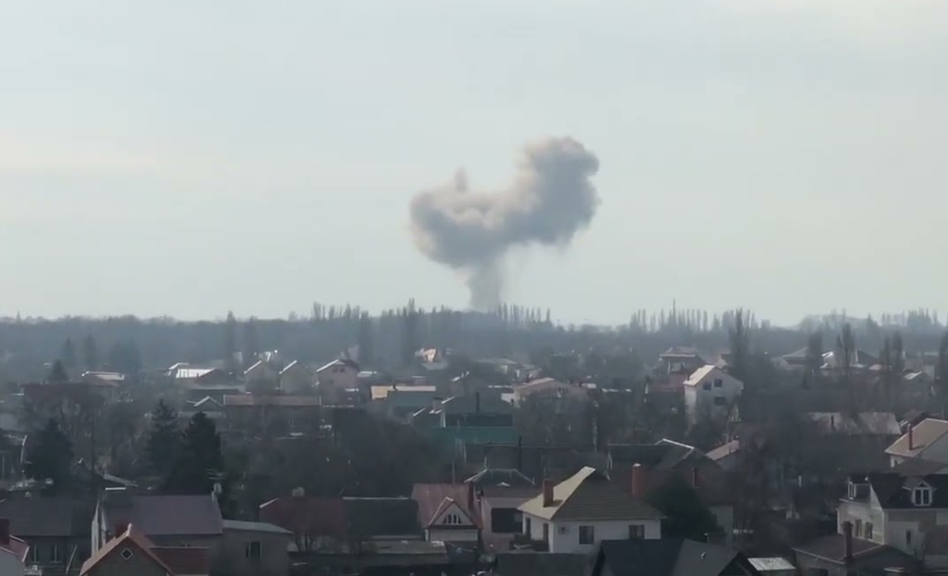 Russian rocket hits infrastructure in Odesa region