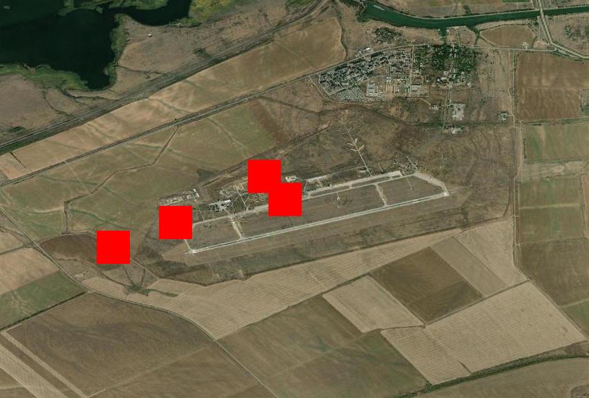 Strike on the airfield in Volgograd region—satellite images of fire