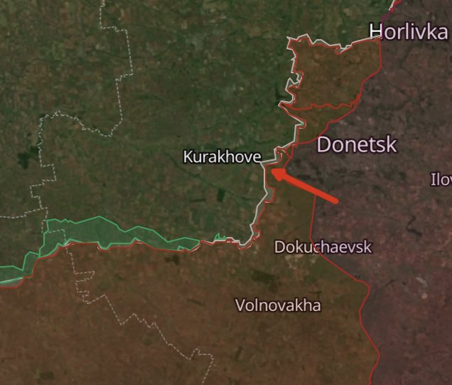 Heavy fighting, Russian assault near Mariinka