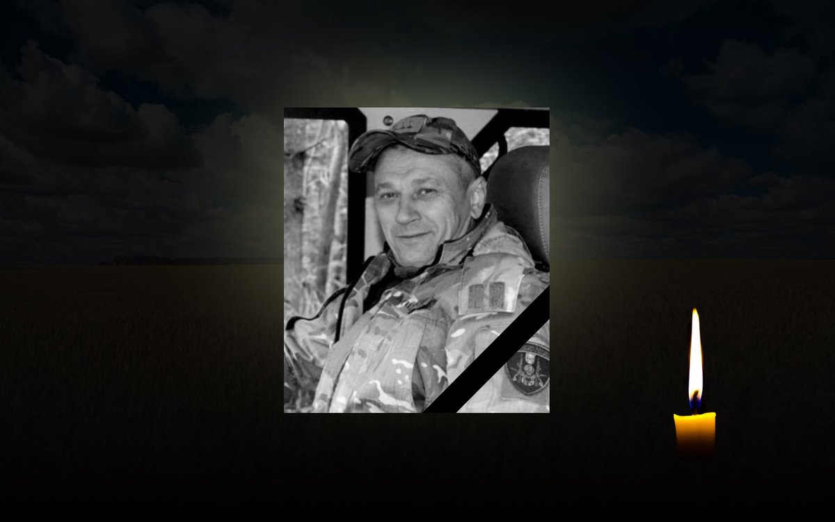 During a combat mission, police officer Anatoliy Oleshko died