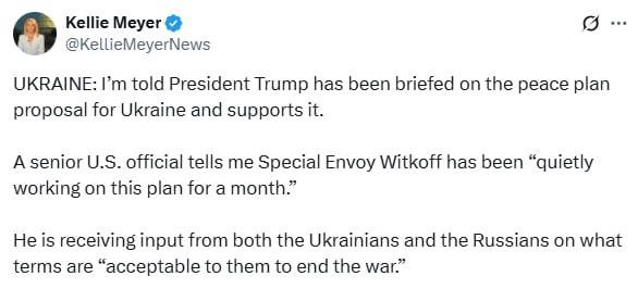Trump soutient plan pour mettre fin à la guerre en Ukraine