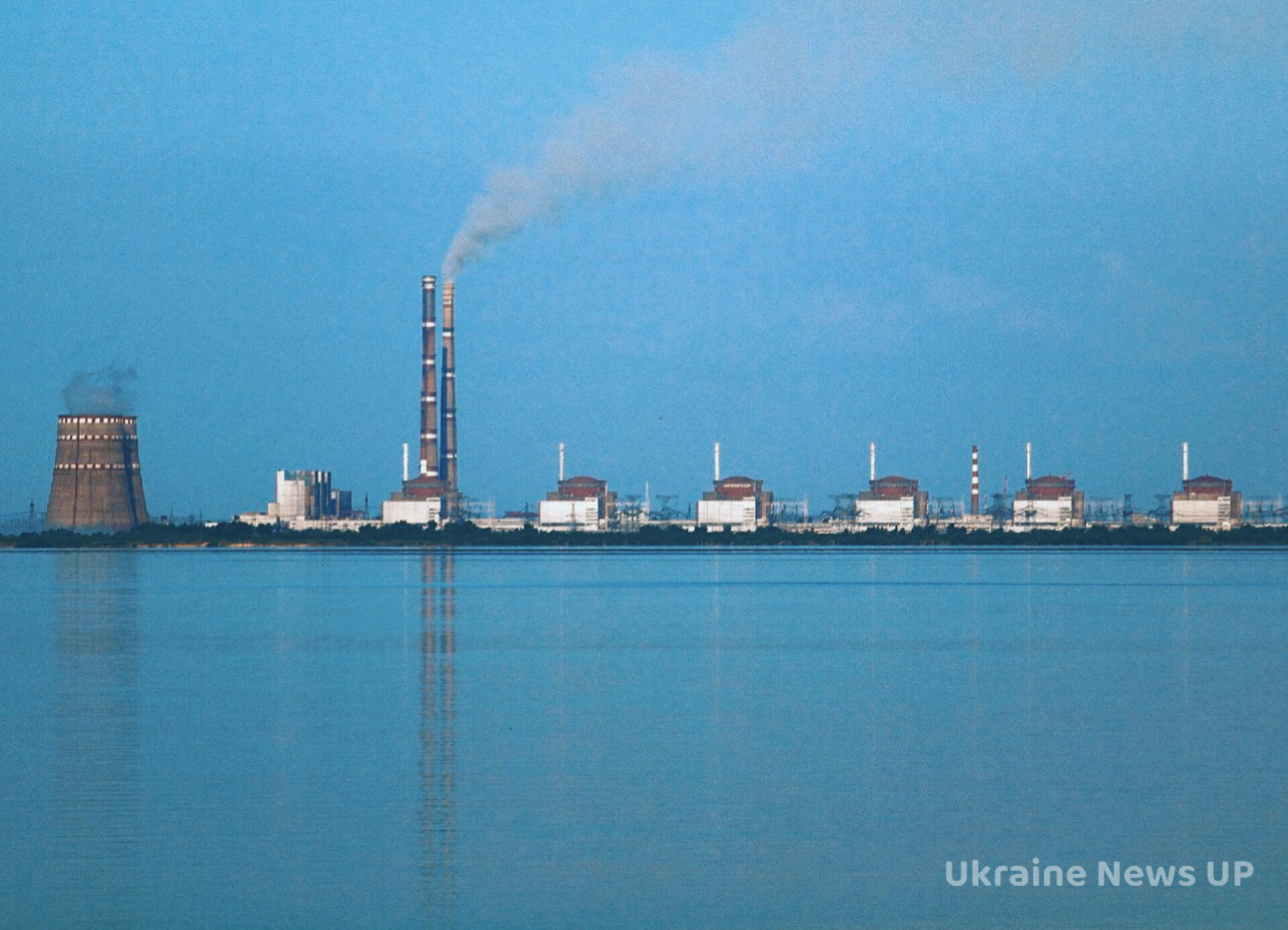 Russians commit nuclear terrorism attack near Zaporizhzhia NPP