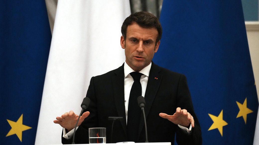 Macron: No one considers ending the war in the coming weeks or months