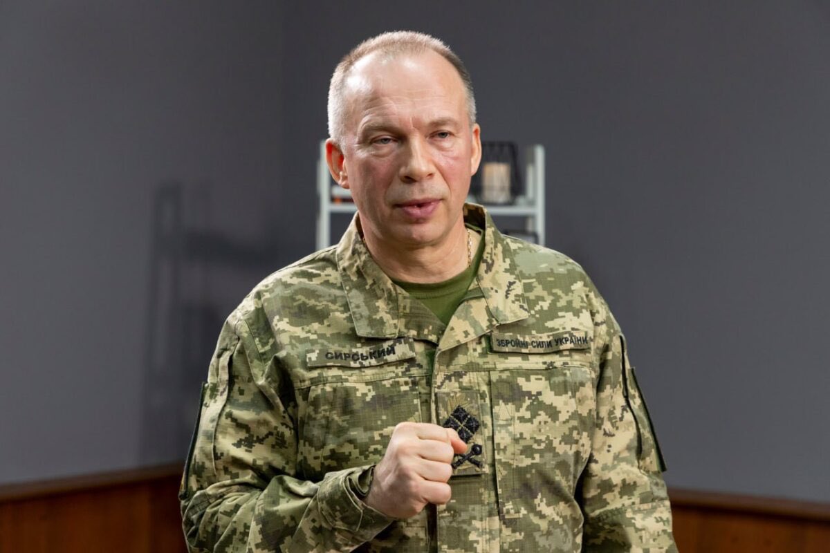 Syrskyi: No Russian control over Pokrovsk