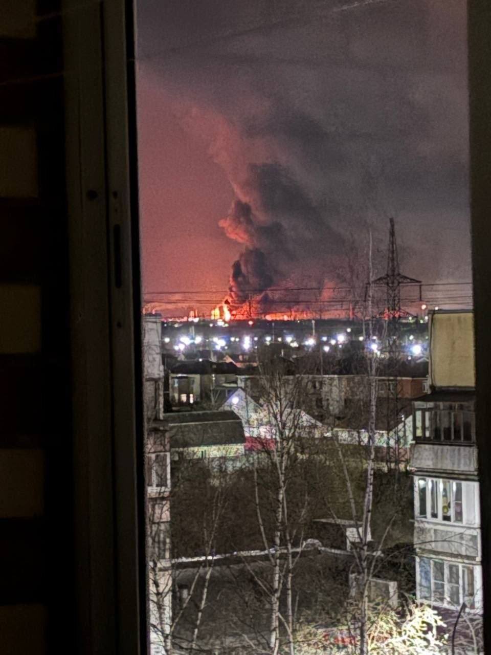 Ukrainian drones strike Yaroslavl Oil Refinery, causing fire
