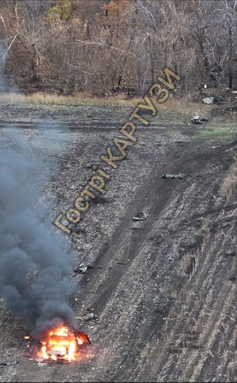 Russian infantry group destroyed in Pokrovsk direction