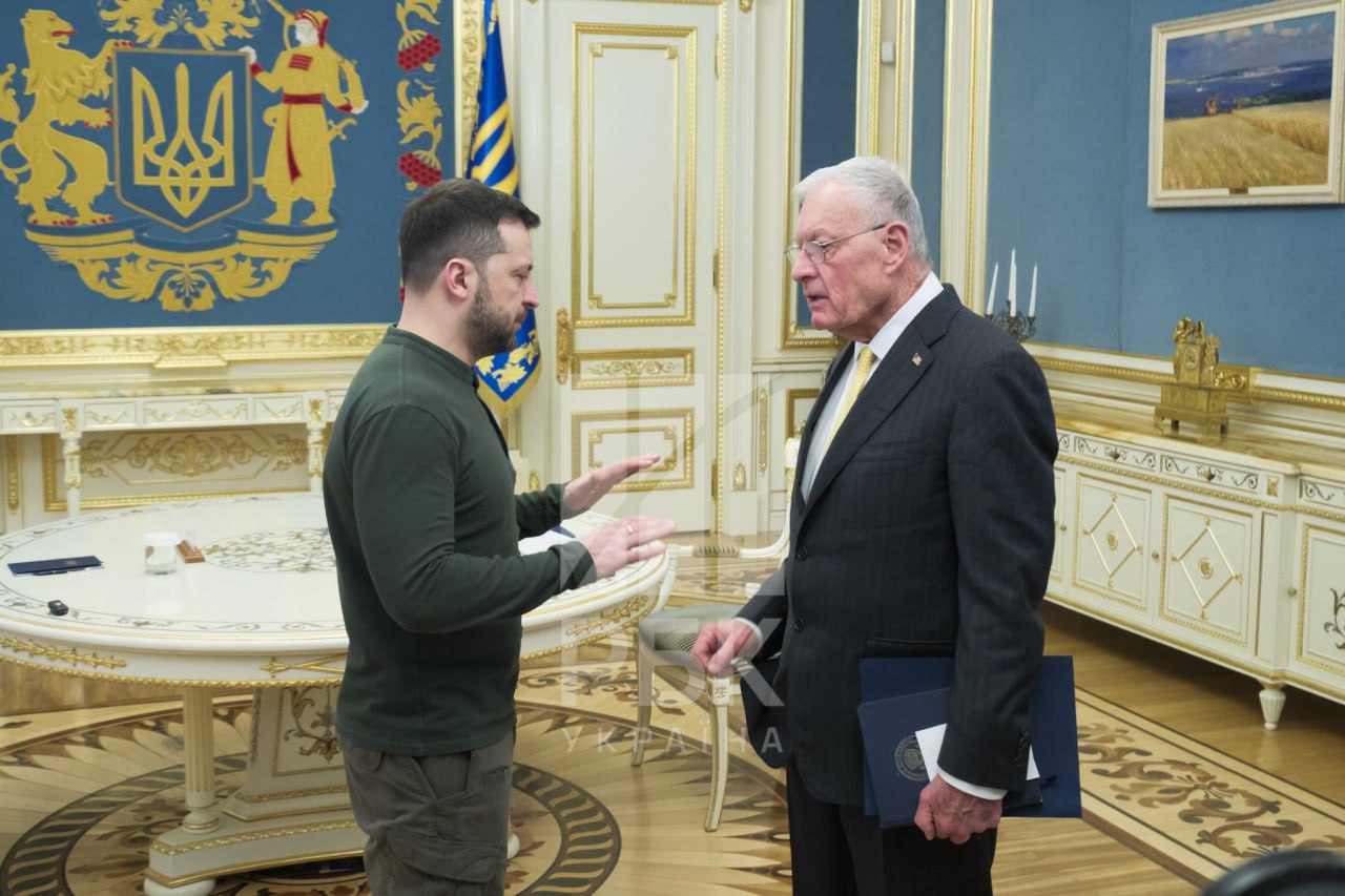 Zelensky meets Trump’s special envoy Kellogg