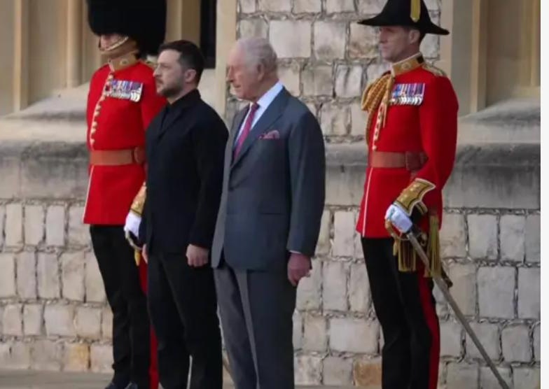 Zelenskyy meets King Charles in London for Coalition of the Willing meeting